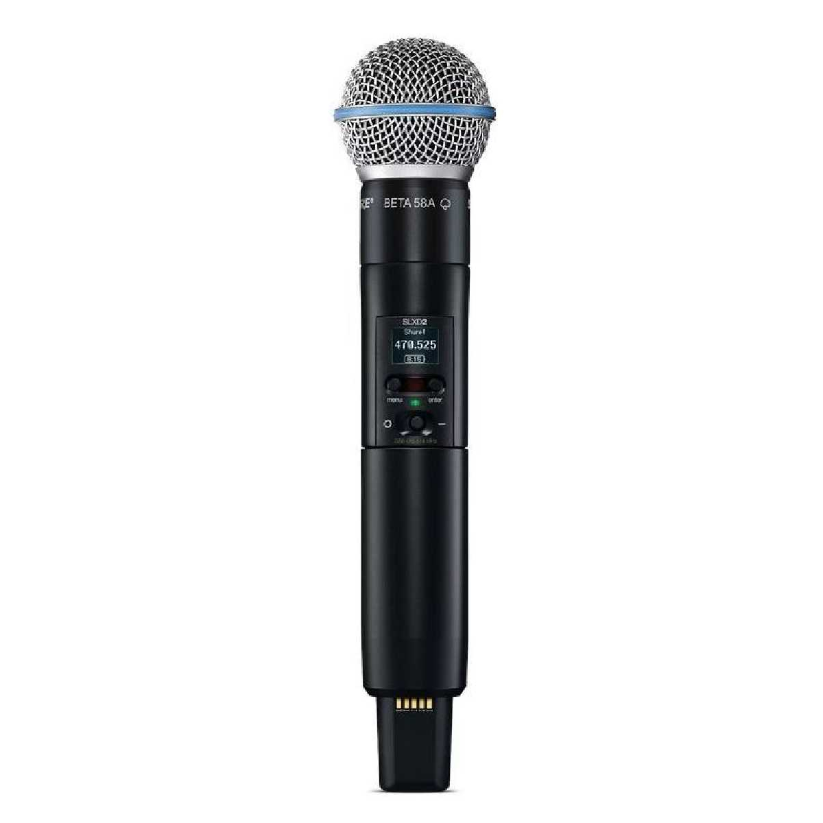 Бездротовий ручний радіомікрофон SHURE SLXD2/B58=-H56