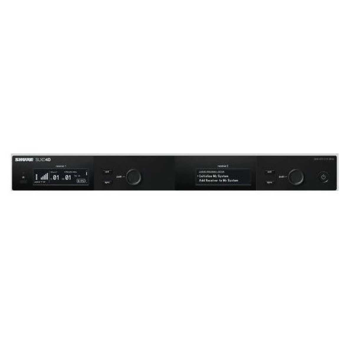 Двухканальный приёмник цифровой SHURE SLXD4DE=-H56