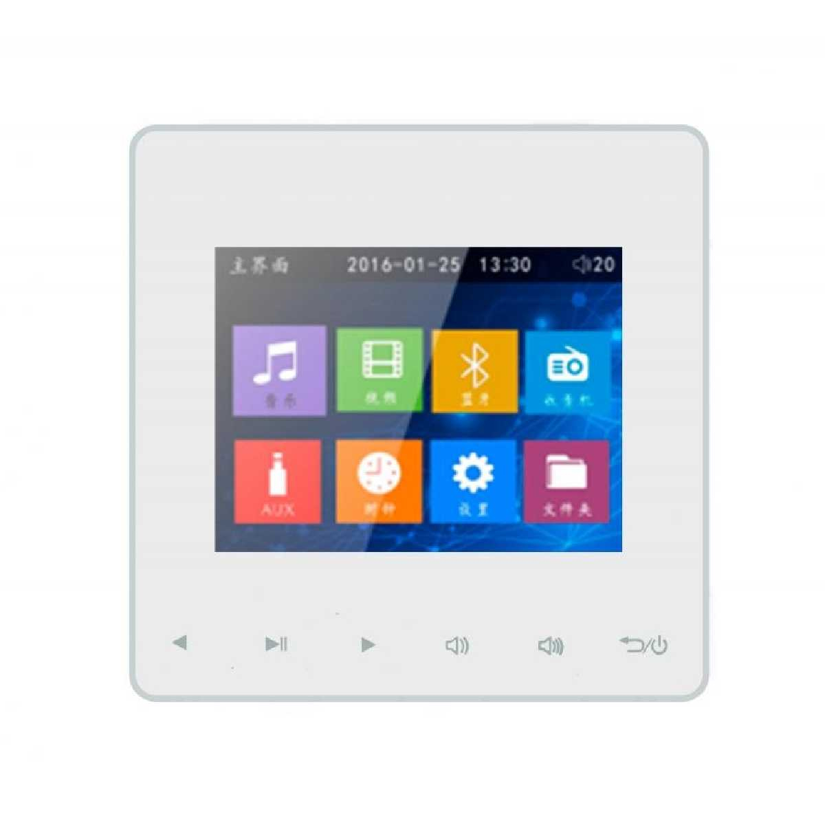Встраиваемый мультимедийный проигрыватель SKY SOUND N-86 WHITE