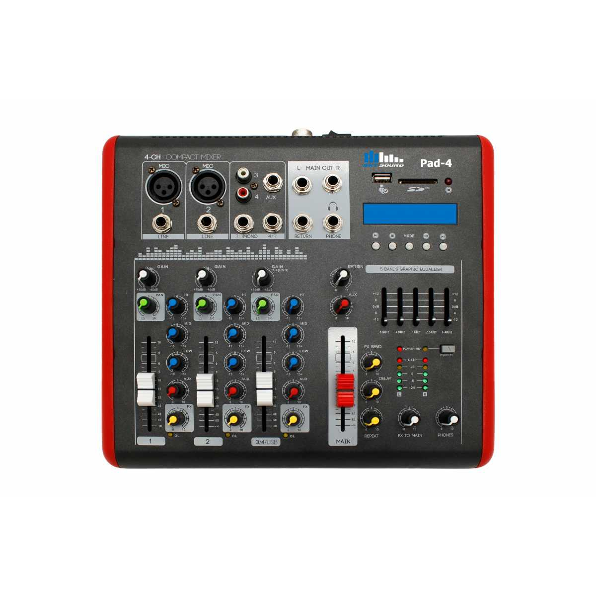 Мікшерний пульт SKY SOUND PAD-4