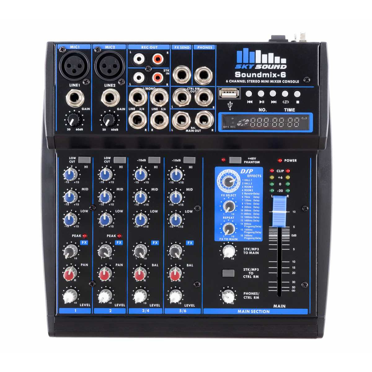 Мікшерний пульт SKY SOUND Soundmix-6