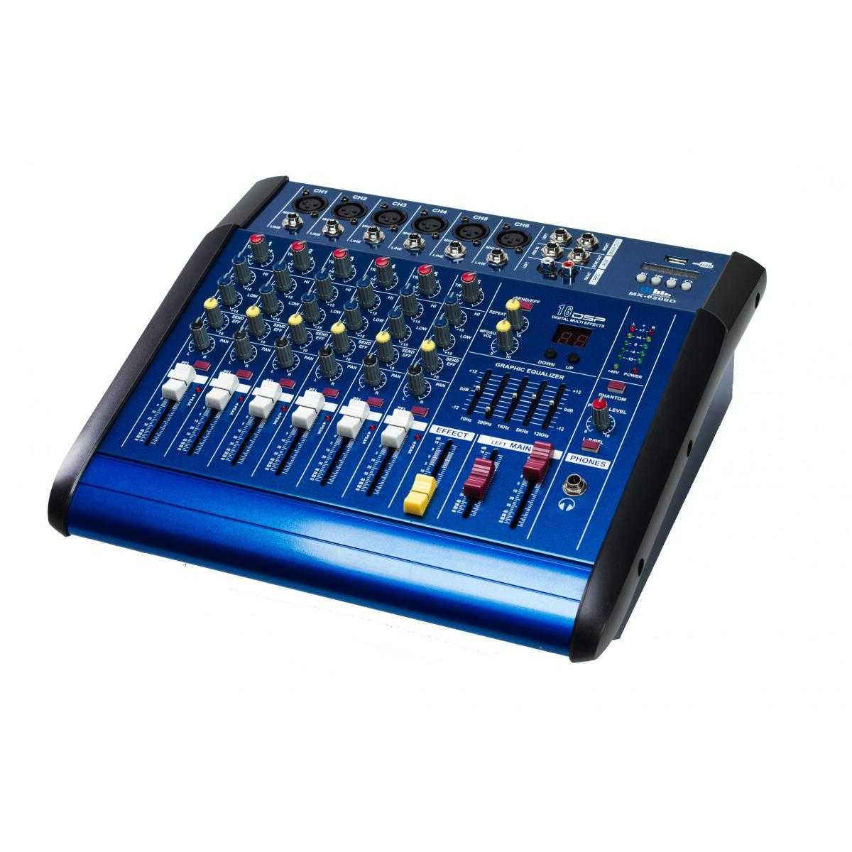 Активний пульт мікшерний SKY SOUND MX-6200D