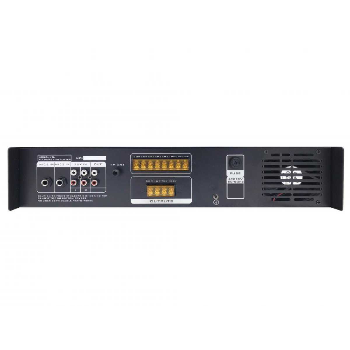 Трансляційний підсилювач потужності SKY SOUND SA-200W (6-ZONE)