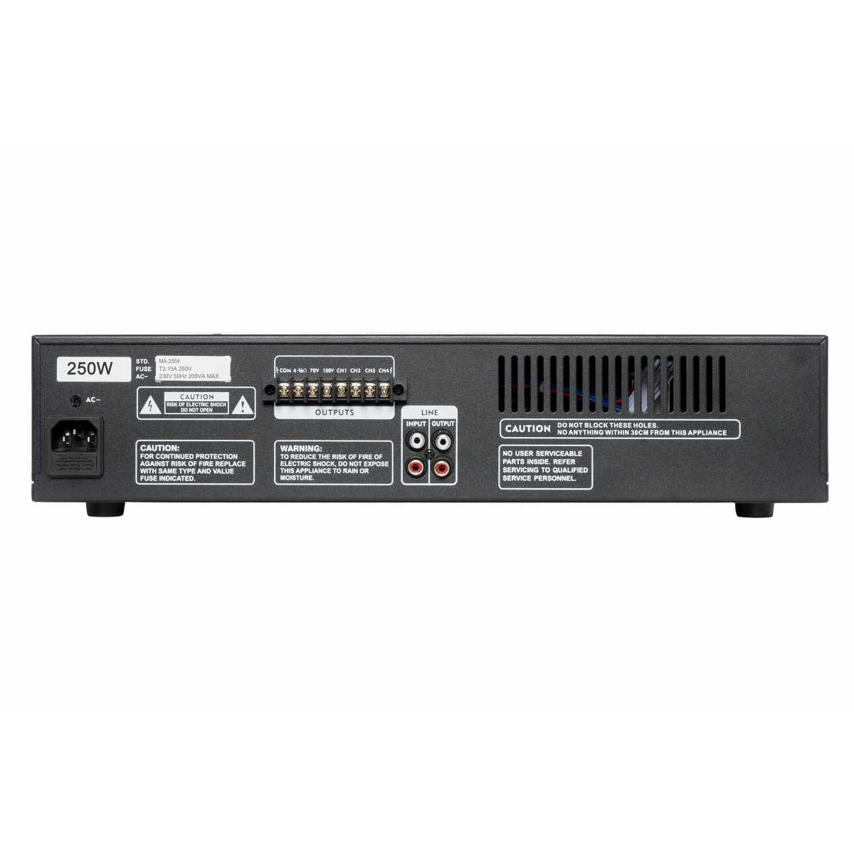 Трансляційний підсилювач потужності SKY SOUND MA-2504Z (250W)