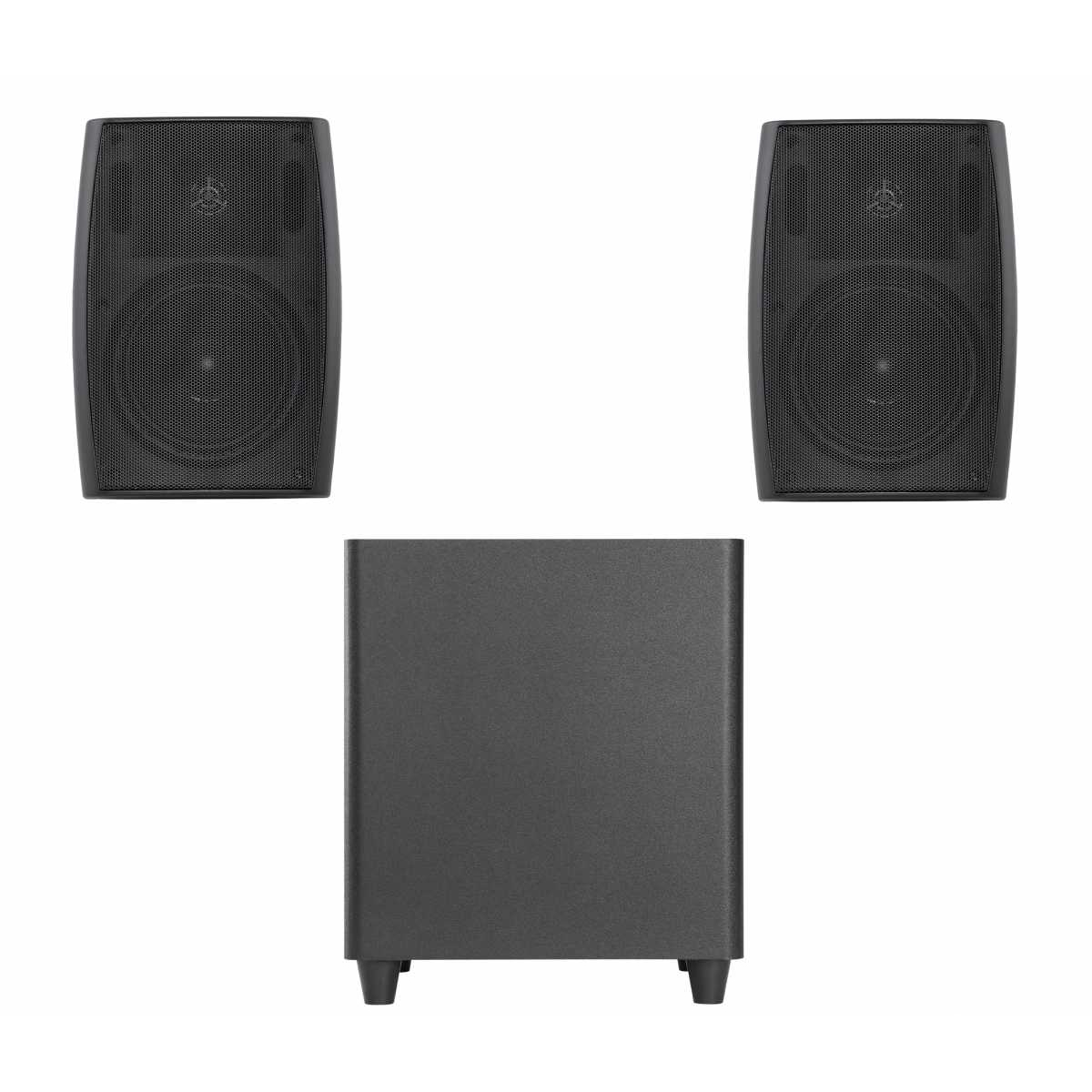 Акустичний комплект SKY SOUND SUBT-10B/LS (2*40Вт) BLACK