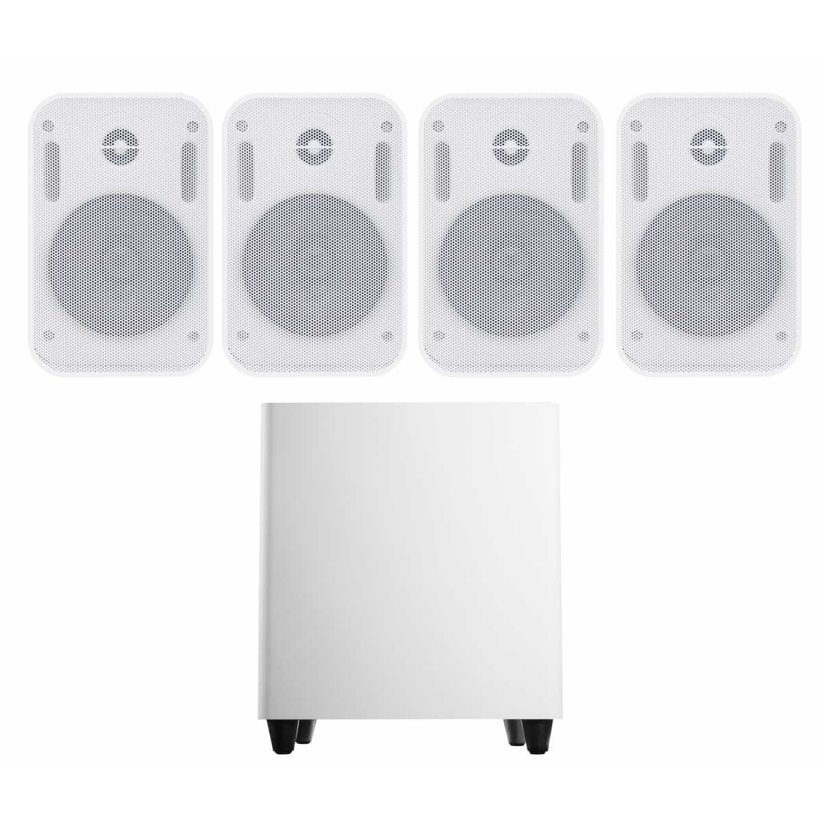 Акустичний комплект SKY SOUND SUBT-10W/PM (2*40Вт) WHITE
