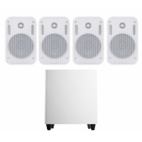 Акустичний комплект SKY SOUND SUBT-10W/PM (2*40Вт) WHITE