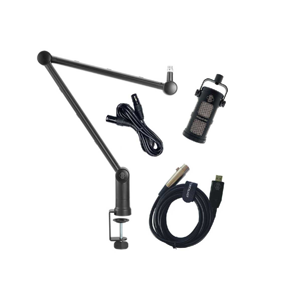 Комплект для записи Sontronics Voicecasting Pack black