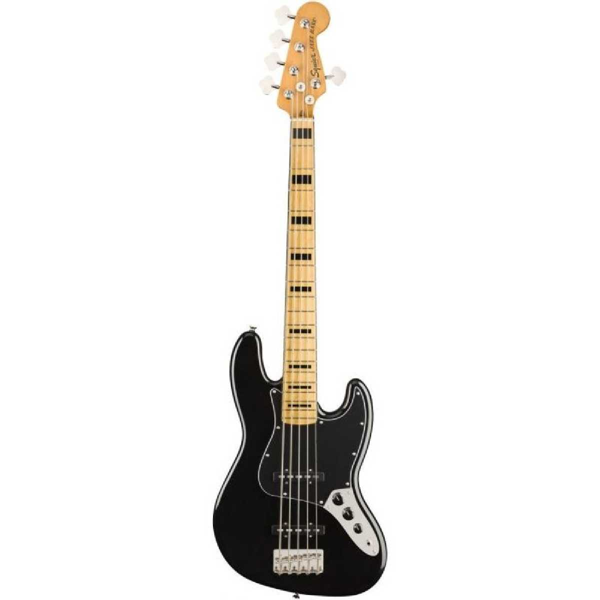 Бас-гітара SQUIER by FENDER CLASSIC VIBE '70s JAZZ BASS V MN BLACK