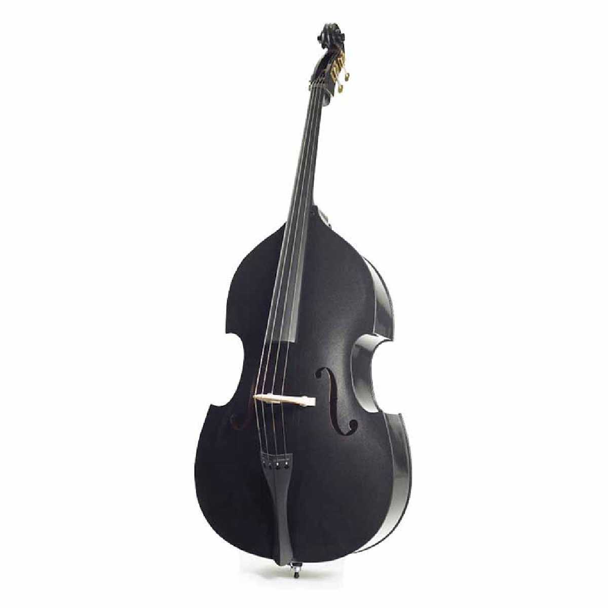 STENTOR 1950LCBK Harlequin Rockabilly Double Bass 3/4 (Black)