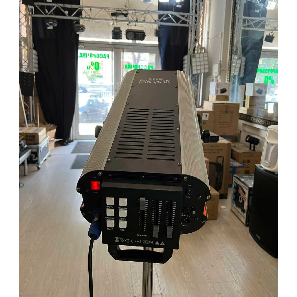 Світлова пушка FOLLOW SPOT 17R 350w