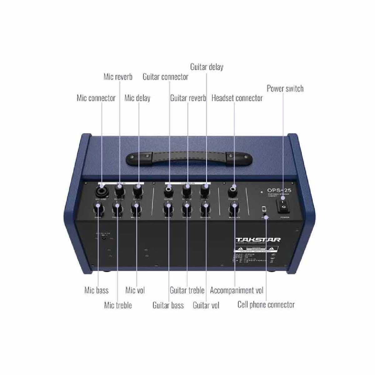 Портативна акустична система Takstar OPS-25