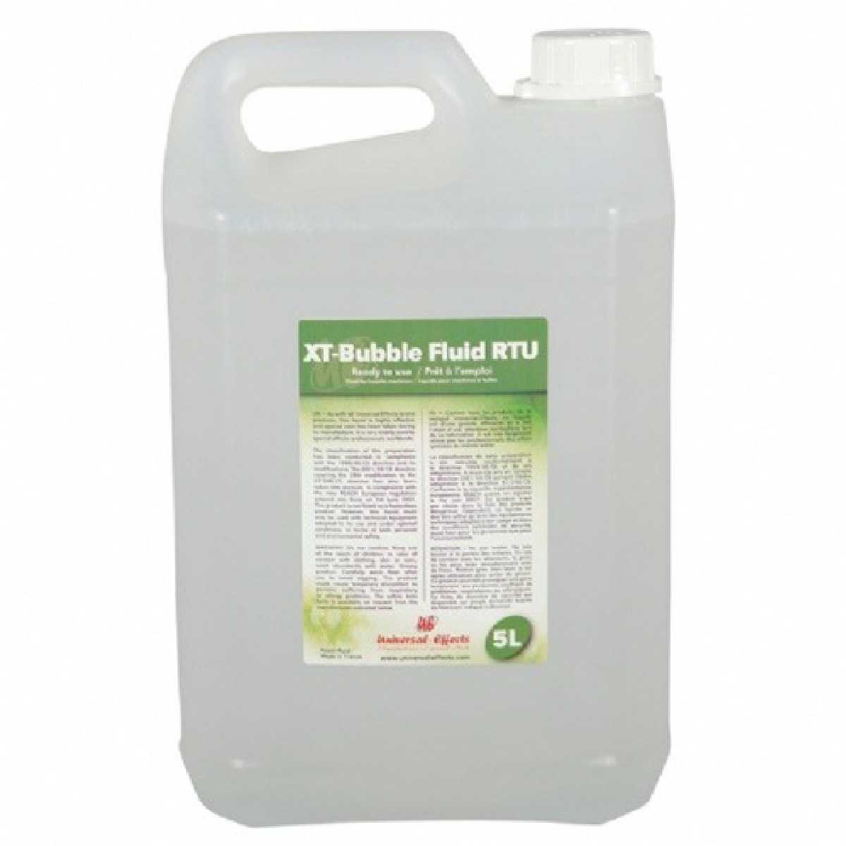 Рідина для виробництва мильних бульбашок Universal Effects Bubble Fluid 5L