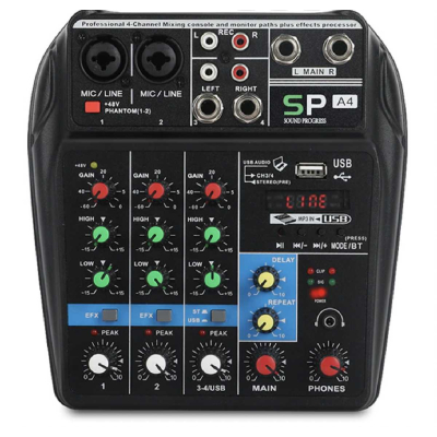 Мікшерний пульт DV-AUDIO X-TUGA A4