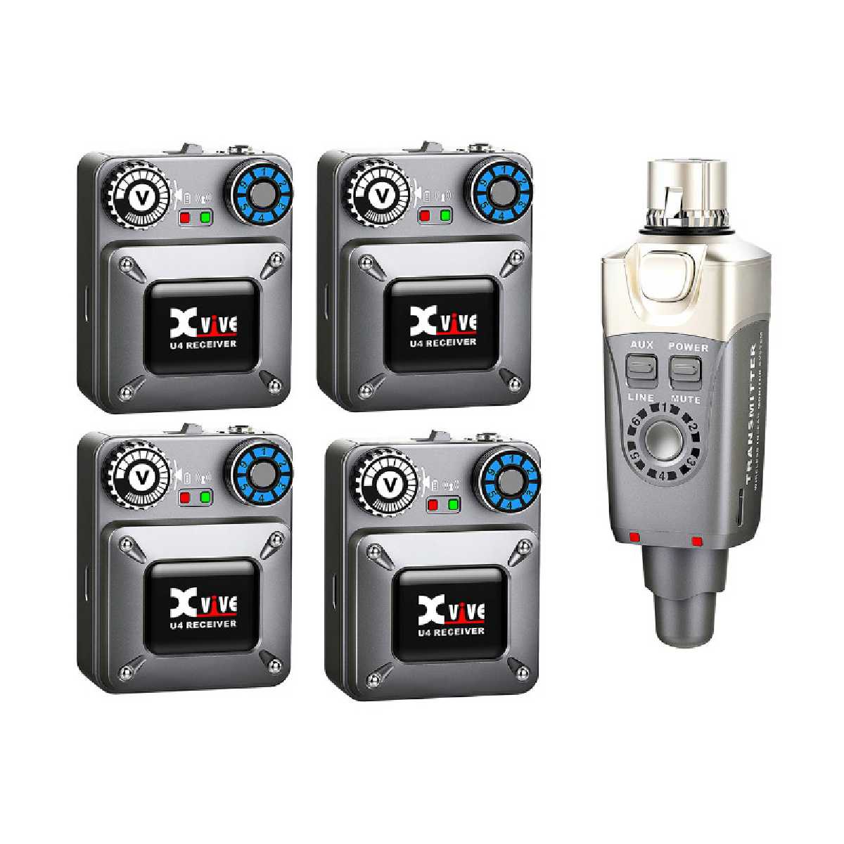 Радіомікрофон XVIVE U4R4 In-Ear Monitor Wireless System
