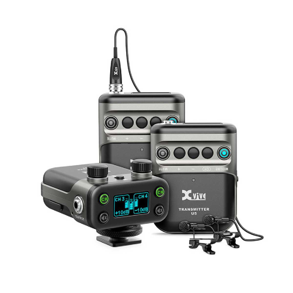 Радіомікрофон XVIVE U5T2 Wireless Audio for Video System