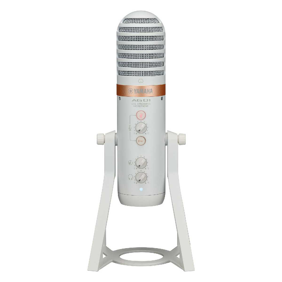Мікрофон YAMAHA AG01 Live Streaming USB Microphone (White)