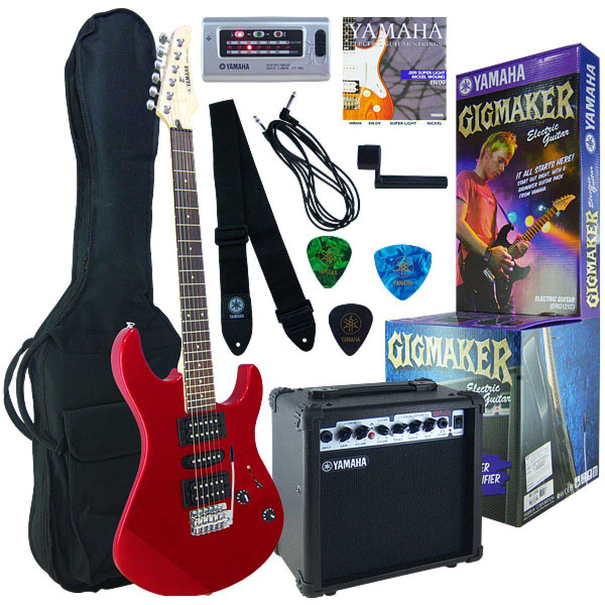 YAMAHA GIGMAKER ERG121 GPII (Metallic Red)