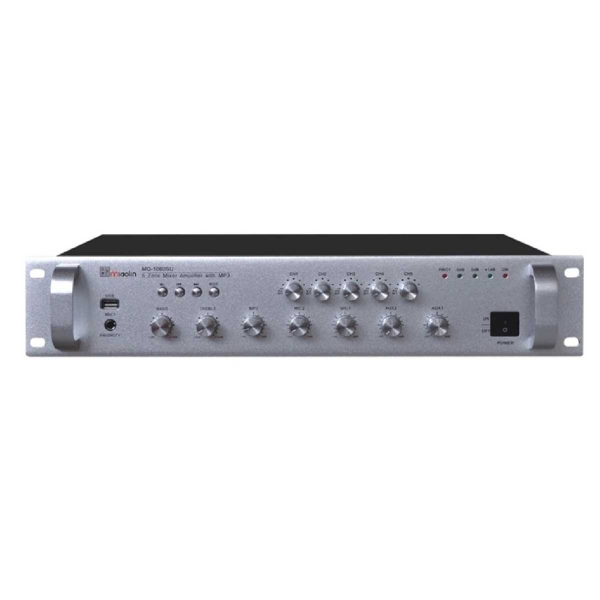 Підсилювач Younasi Y-1650SU, 650Вт, USB, 5 zones