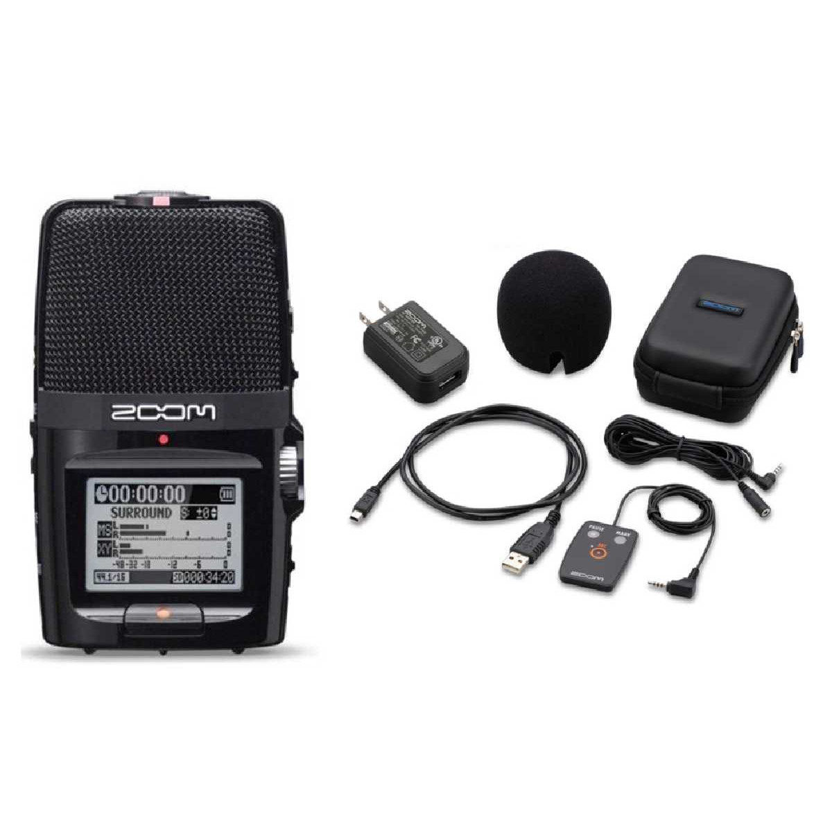 Цифрова портативна студія Zoom H2n SET