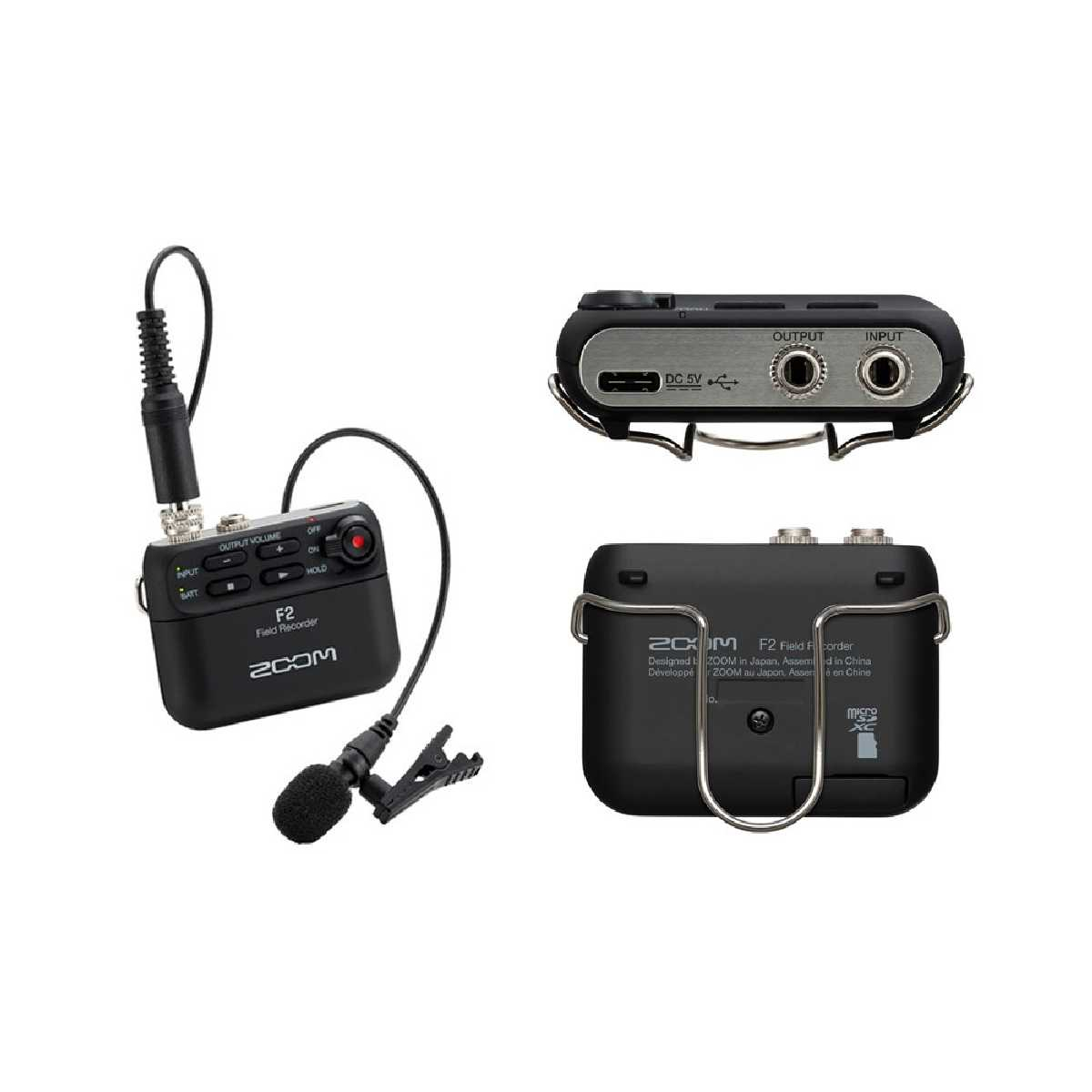 Рекордер Zoom F2 Black