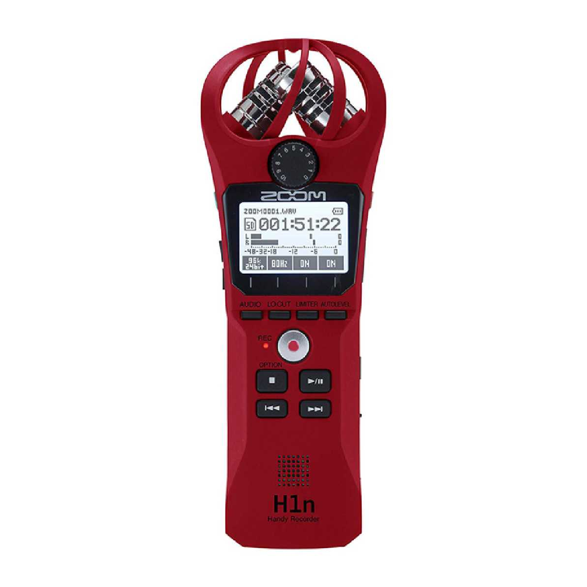 Диктофон Zoom H1n red