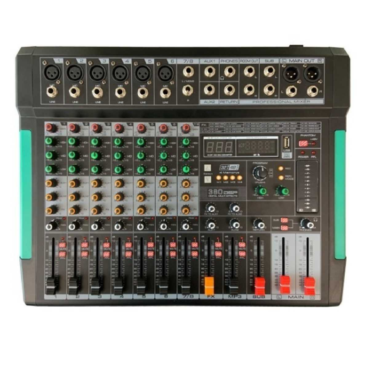 Мікшерний пульт Zzipp ZZMX8R