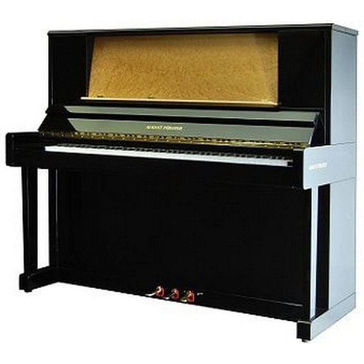 August Foerster 134 K black bright polished