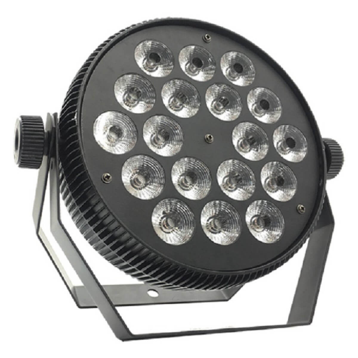 Світлодіодний LED прожектор PR-D059 Flat aluminium 18*10W RGBW LED par light PERFECT