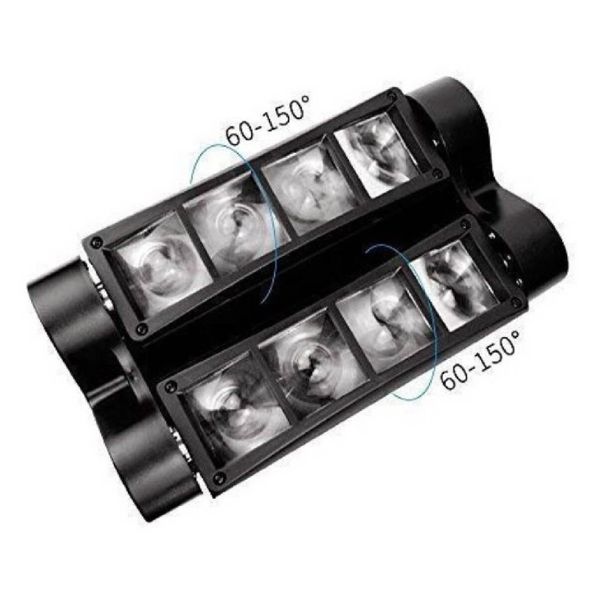 Світловий LED прилад PR-C039B Mini 8*3W LED RGBW PERFECT