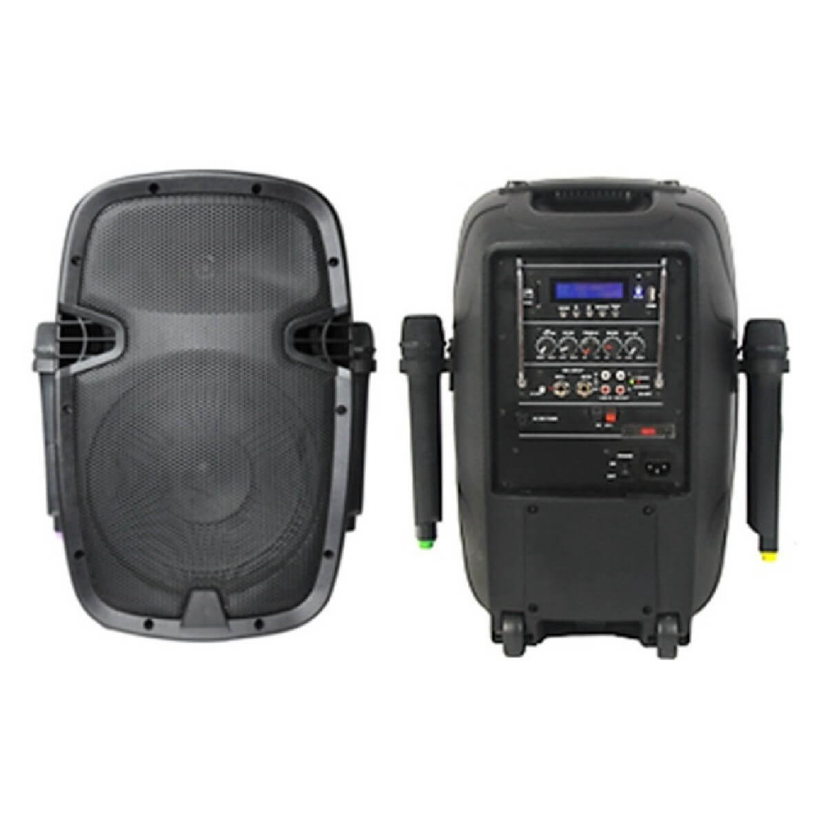 Автономна акустична система NGS PP-2110AUS-CB 10"+1", 120 Вт, 4 Ом