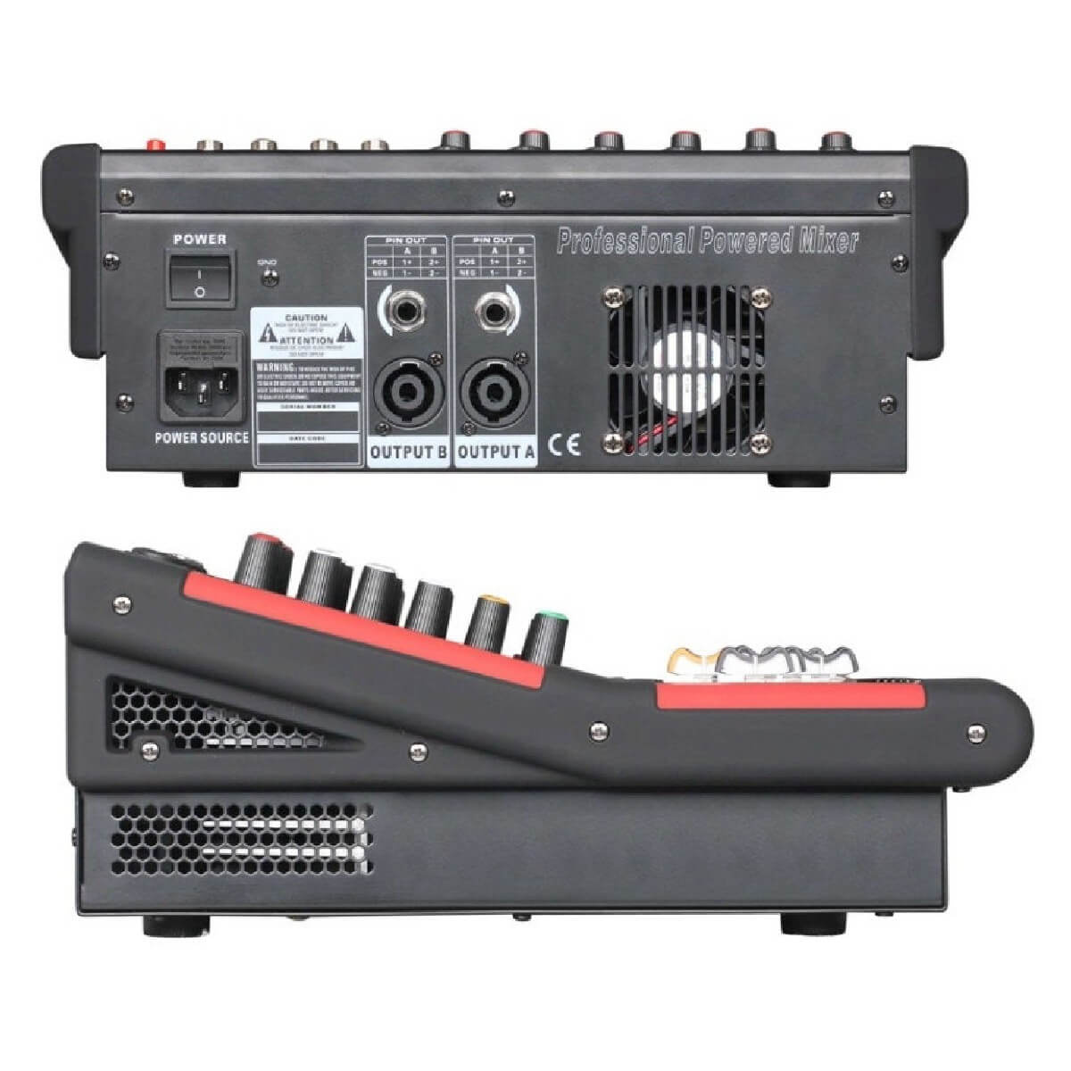 Активний пульт мікшерний Emiter-S AM-MINI8P, 2x170Вт