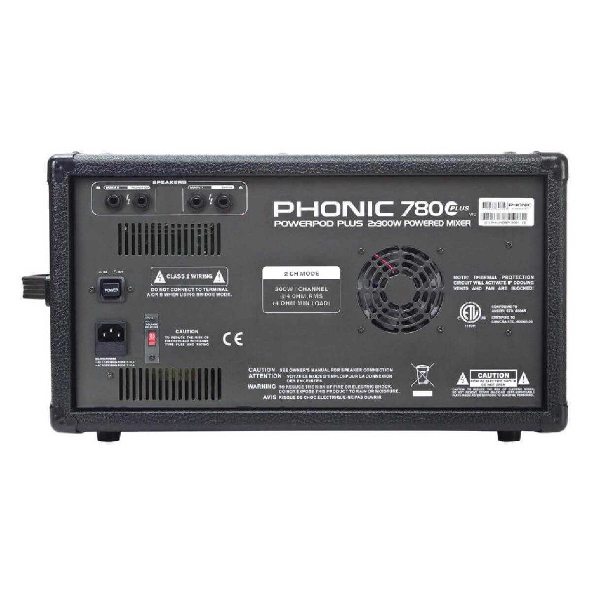 Активний пульт мікшерний Phonic POWERPOD 780 PLUS