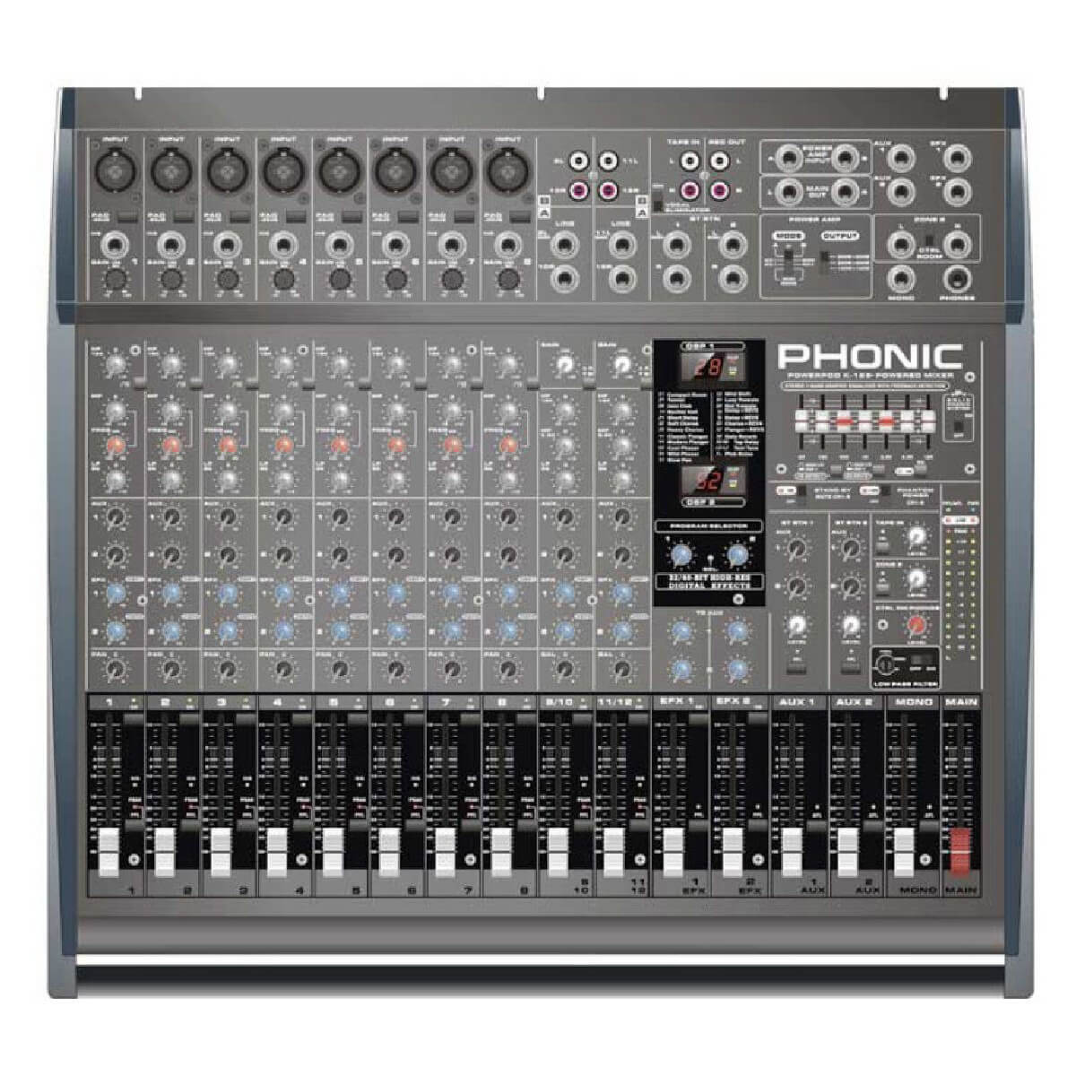 Активний пульт мікшерний Phonic POWERPOD K-12 PLUS