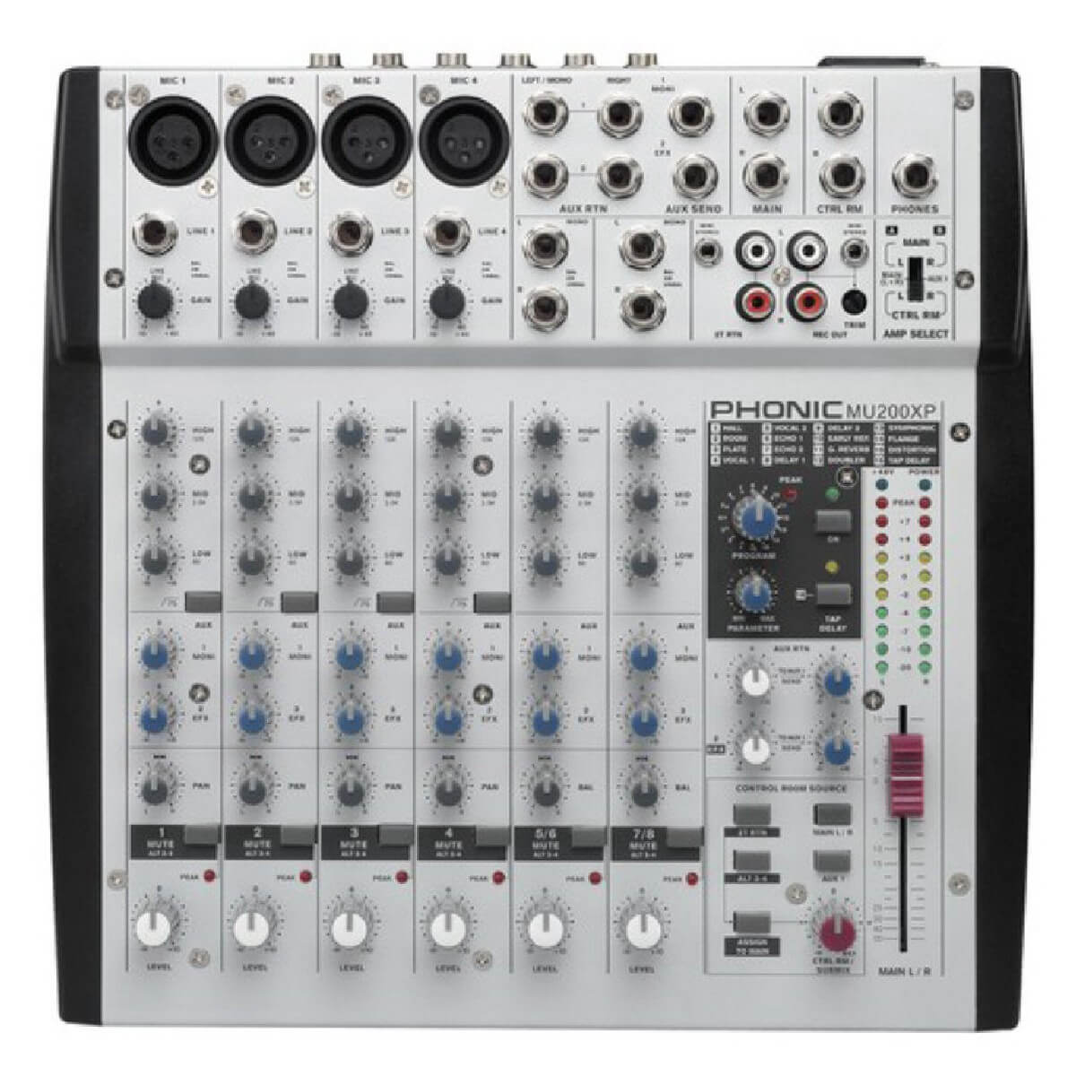 Активний пульт мікшерний Phonic MU 200XP