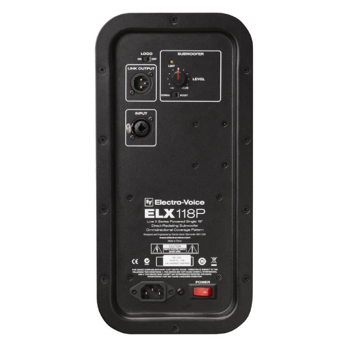 Активний сабвуфер Electro-Voice ELX 118P