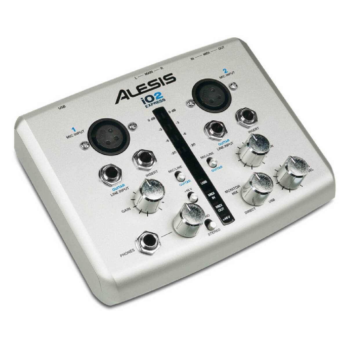 Аудіоінтерфейс Alesis iO2 Express USB