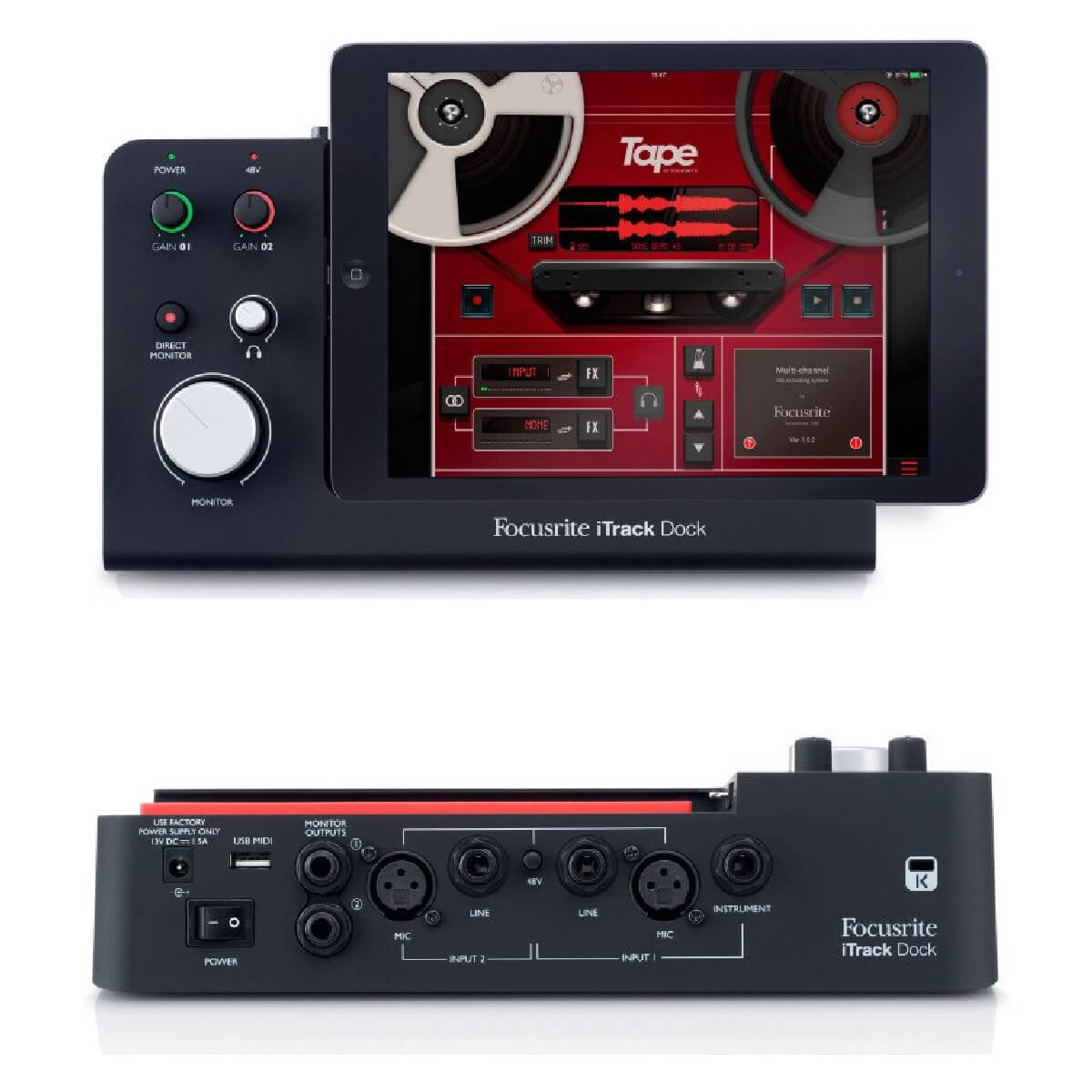 Аудіоінтерфейс Focusrite iTrack Dock