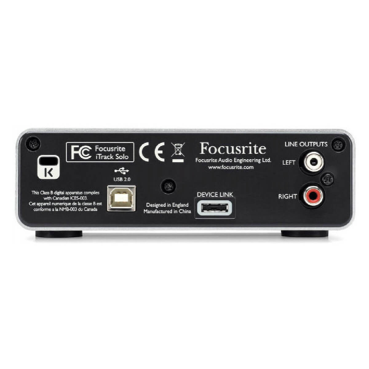 Аудіоінтерфейс FOCUSRITE ITRACK SOLO