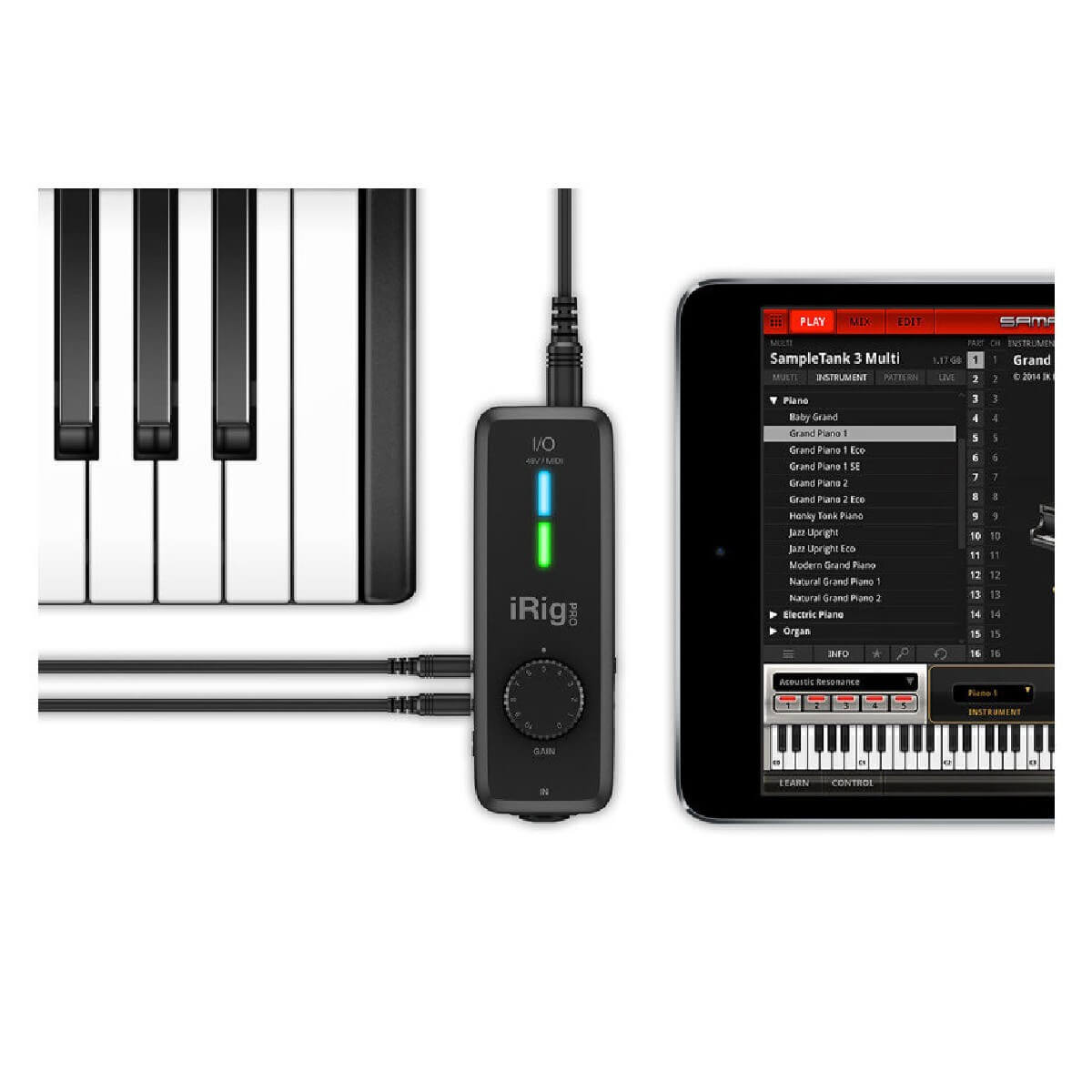 Аудіоінтерфейс IK MULTIMEDIA iRIG PRO I/O