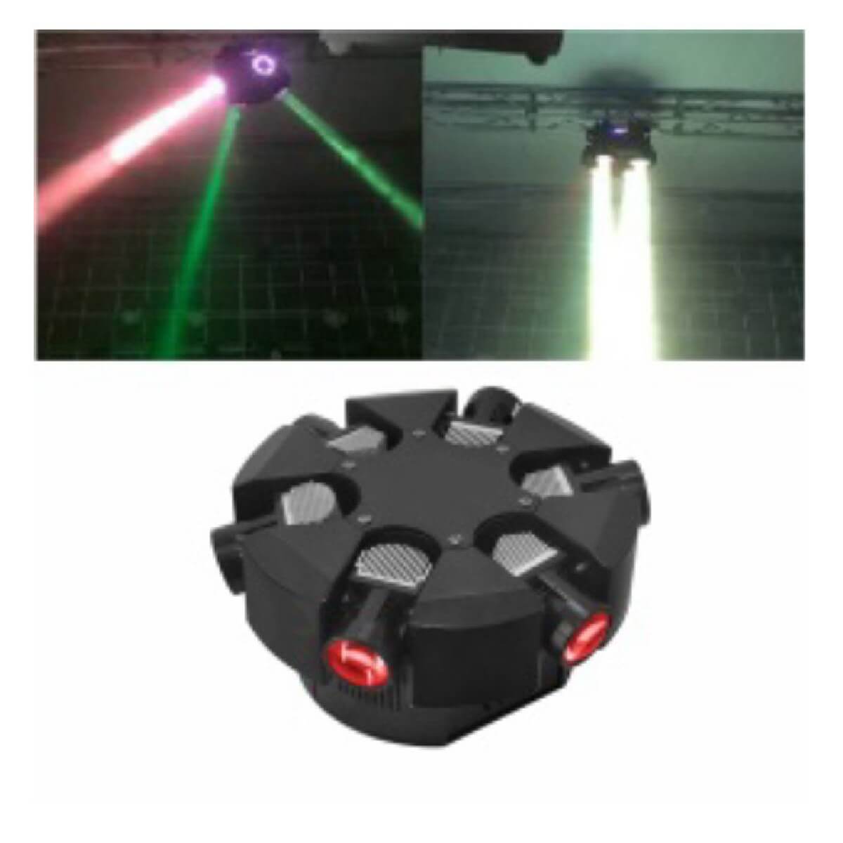 OCTOPUS HEAD 6*12W(4in1)RGBW