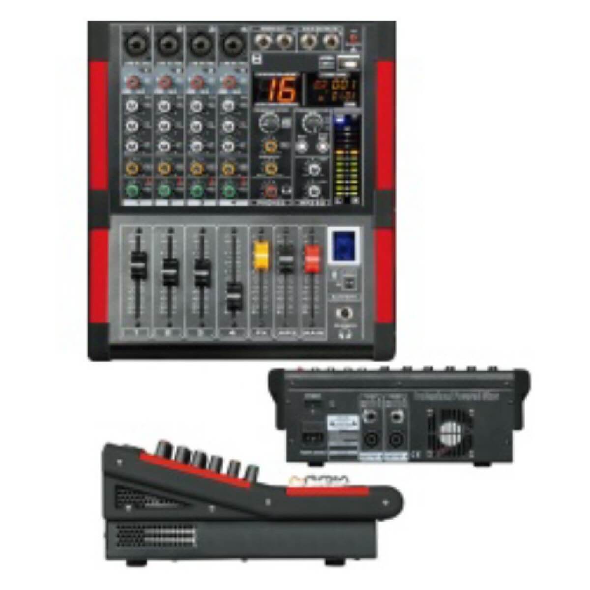 BIG PMX2 - MP3-16DSP-2*250W(4Ohm)