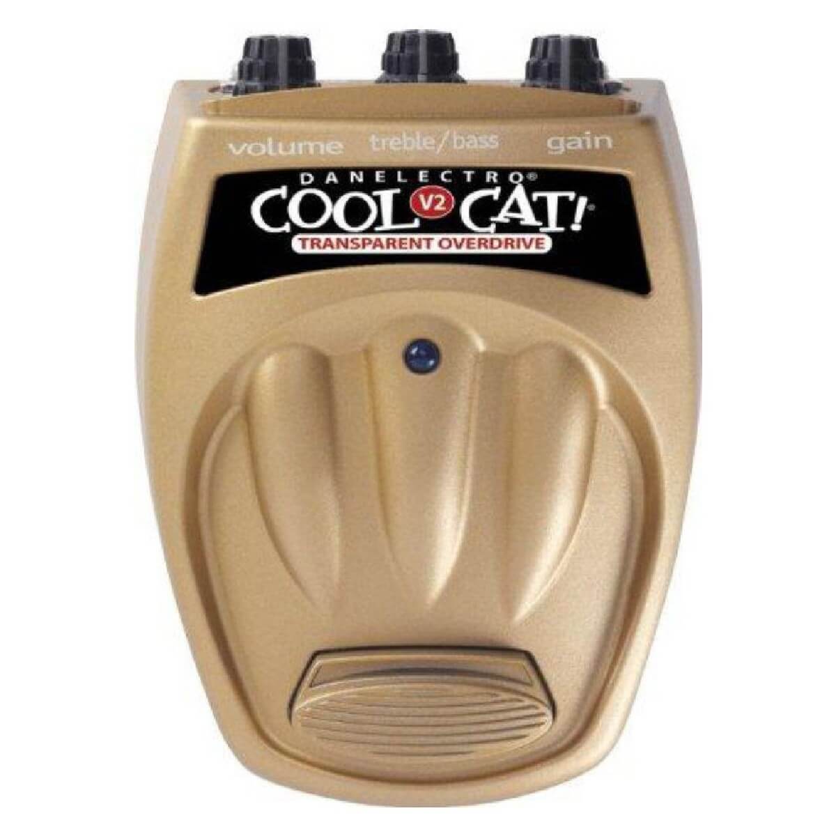 DANELECTRO COOL CAT TRANSPARENT OVERDRIVE V2