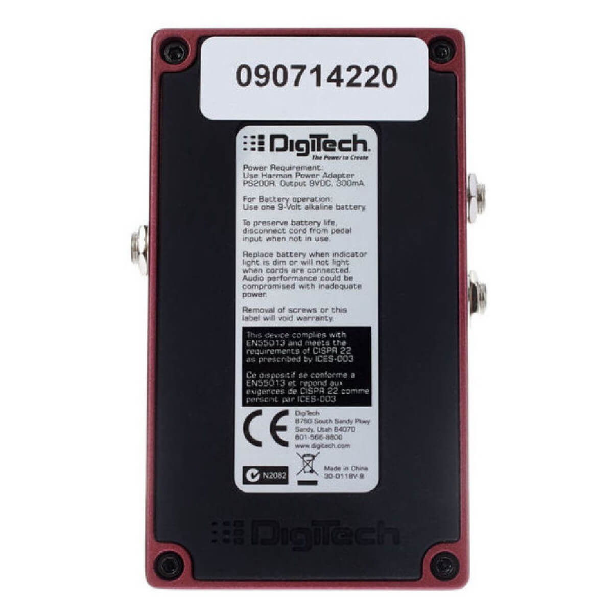 DIGITECH XHR HOT ROD Педаль ефектів