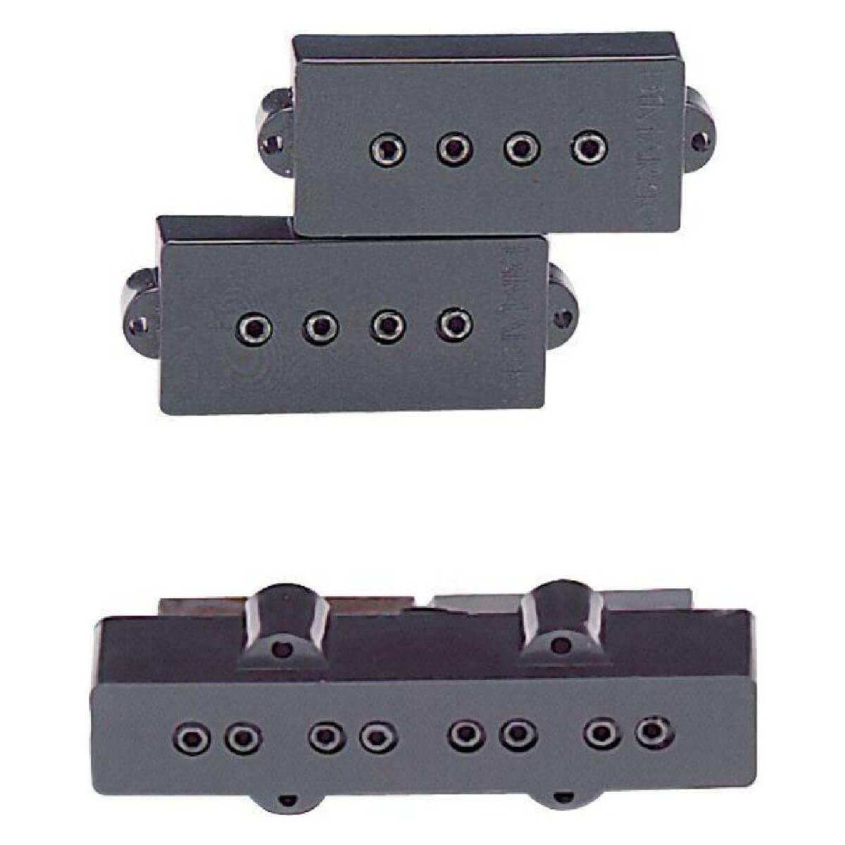 DIMARZIO DP126 BK P+J SET (BLACK)