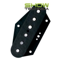 DIMARZIO DP418BK AREA T BRIDGE (BLACK)