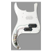 DIMARZIO FB2100WA1BK P-BASS PICKGUARD ASSEMBLY