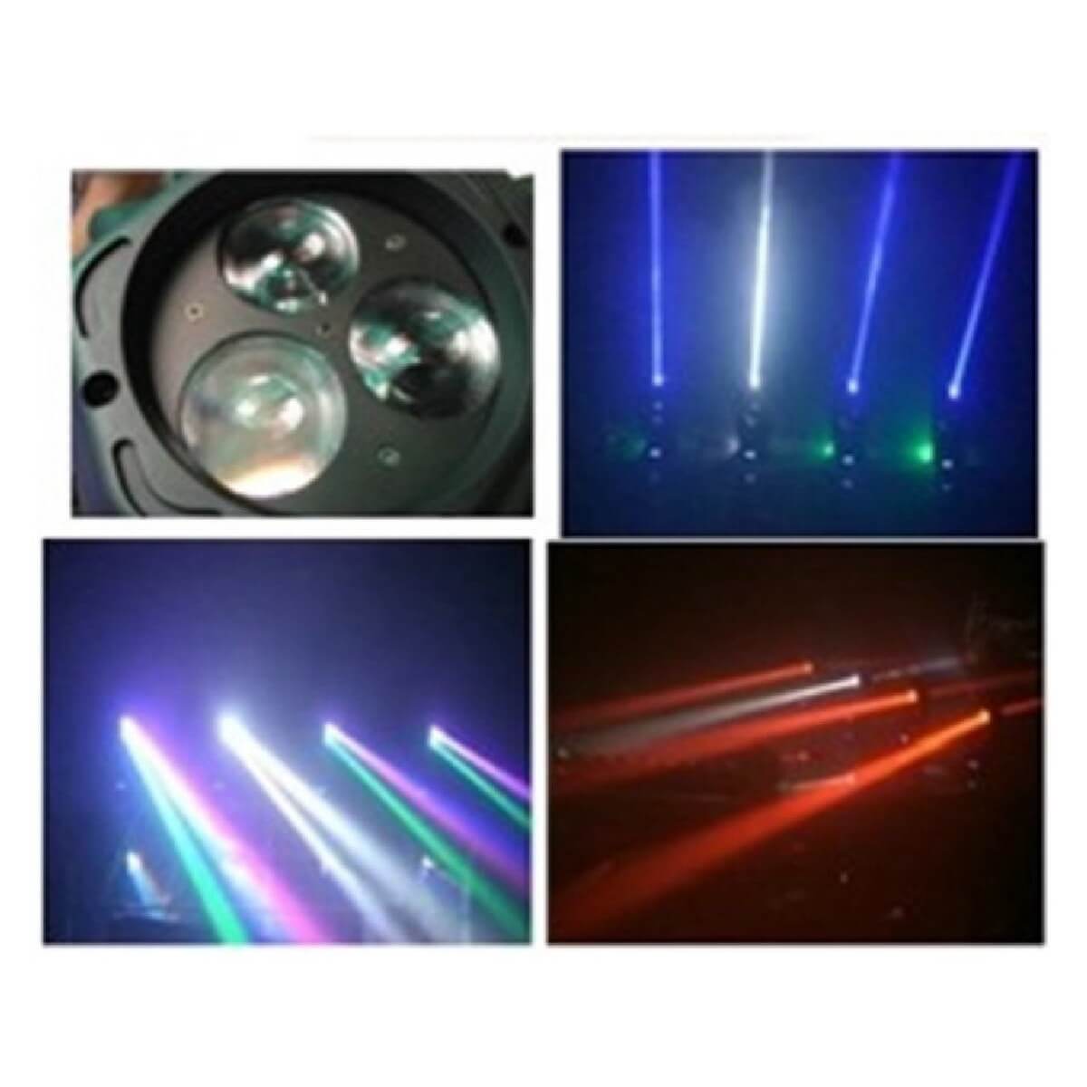 Двостороння LED Голова New Light YR-680E-IIIA 8W * 3 шт *2 сторони RGB single