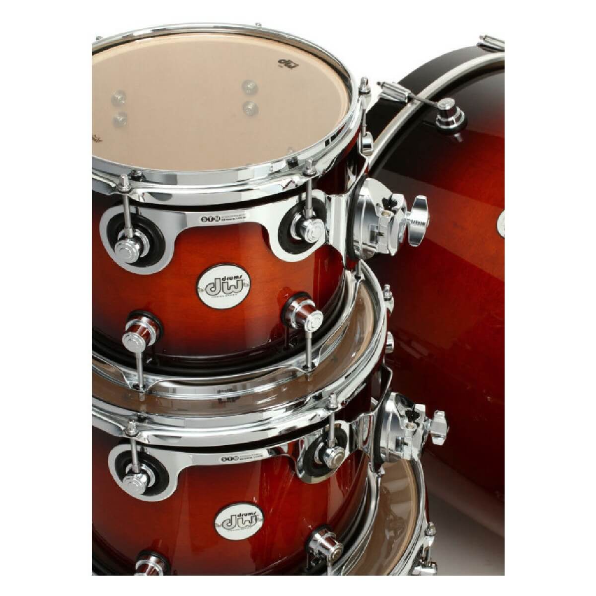 DW DESIGN SERIES 5-PIECE SHELL PACK (TOBACCO BURST)