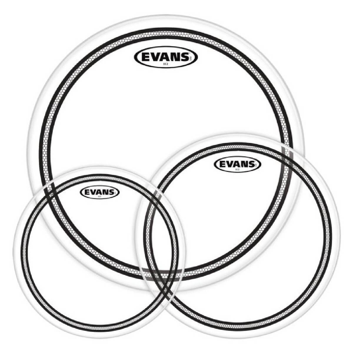 EVANS ETPEC2SCLR-R EC2 CLEAR ROCK